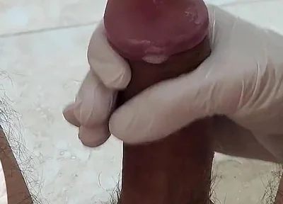 Mushroom Head Huge Uncut Cock Hard Jerked Take Cumshot