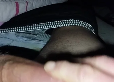 German Uncut Cock Masturbate