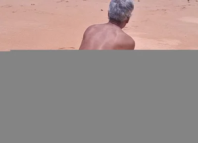 Ladysilva on the Beach in Bikini Enjoying a Sun on Her Hot Ass