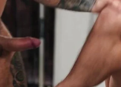 Dann Grey Worships Papi Kocics Muscles, Licking His Pits And Nipples, Then Sucks His Dick