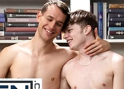 Sam Holister Rides Jake Prestons Dick In The Living Room While His Boyfriend