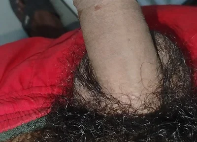 A Sexy Guy Massaged His Penis with His Hand.