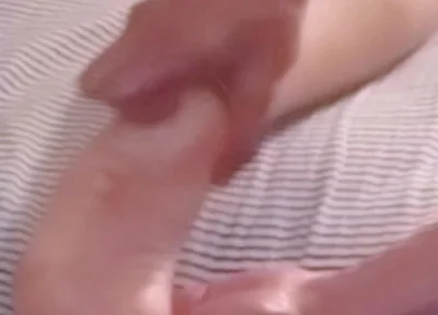 Delicious Ass and Beautiful Massaged Left Foot of a Horny Married Woman.