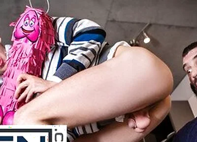 Twink Ryan Jacobs Takes A Hard Birthday Pounding From His Beefy Stepdad Markus Kage