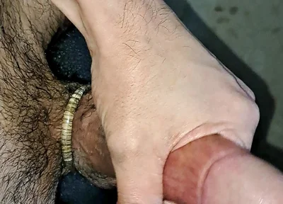 Close-up of Massage and Cumshot