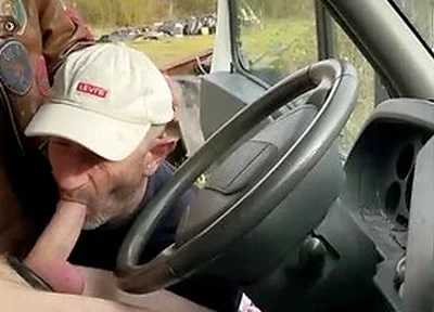 My Truck, Two Cock-hungry Sluts Enjoy My Big Thick Cock At A Rest Stop