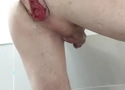 I'm Hiding a Huge Dildo in My Ass