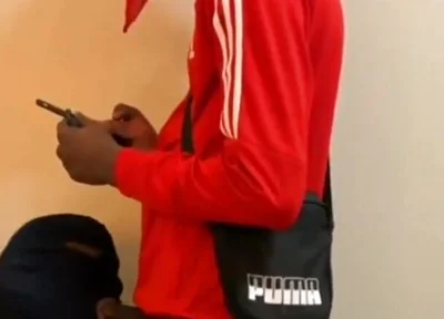 Huge Black Cock Deepthroat Swallowing His Load