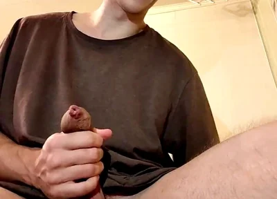 Getting Anal Orgasm with Pink Rubber Penis