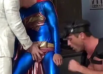 Superman Double Teamed