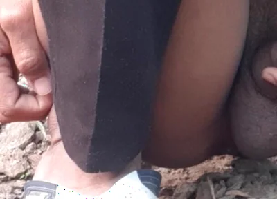Outdoor Pissing Cock Black Handjob Fuck