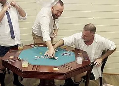Strip Poker Party Gets Outta Hand - Orgy