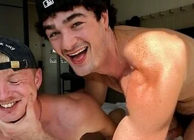 American Jock Breeds British Twink With A Fat Ass