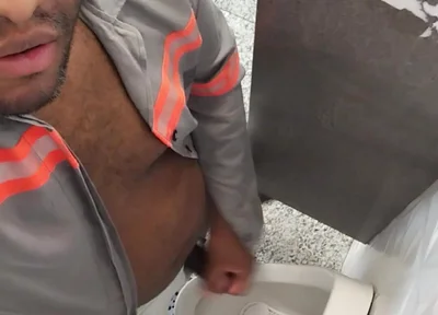 Toilet Masturbating