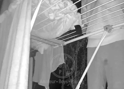 Clean Laundry, Dirty Thoughts - Two Bicurious Flatmates, Jules and Simon, Get Naughty While Hanging Out the Laundry