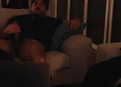 Straight Friend Jerks off with Gay Couple - Real Amateur