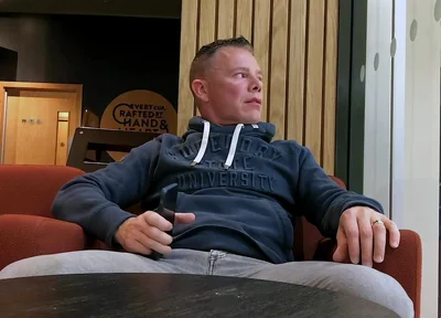 Dared to Jerk off in Busy Coffee Shop - Intense Public Cum