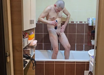 Complete Transformation - Haircut, Full Body Shave & Shower