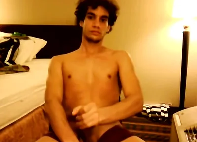 Tristan Hallister Wanks His Beautiful Cock For The Camera