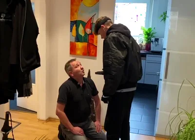 Gangster smoking sneaker master