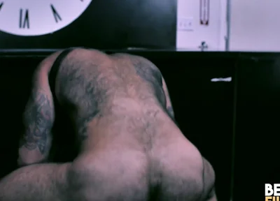 Bearfilms Bearded Gay Marc Giacomo Takes Atlas Grant Hard Cock After Oral