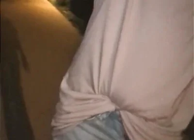 Walking Through the City in Bottomless Jeans