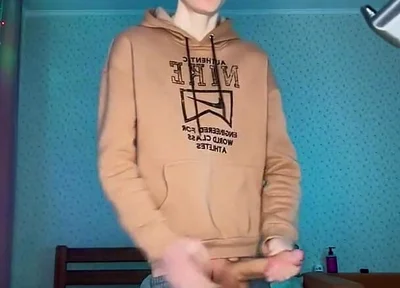 Watch Me Stroke My Huge Nine Inch Cock Until I Explode