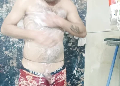 Indian Police Officer Army Man Desi Man Stepfather