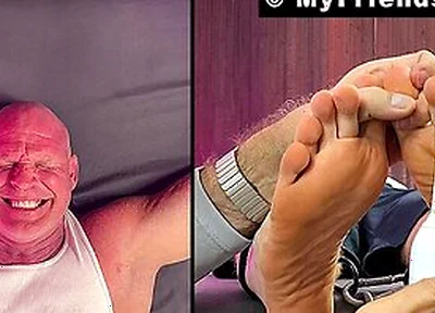 Hunk Dev Giggles Hard While Being Tickled From His Pits To His Feet