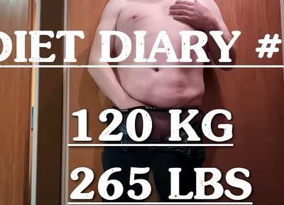 Diet Diary # 1 - Showing off My Body at the Start of My Diet