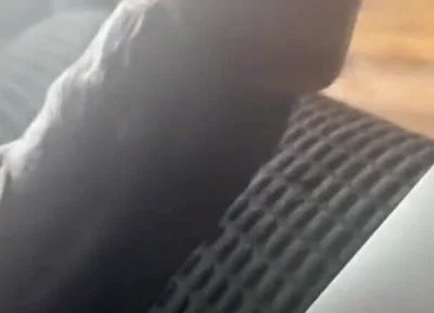 Stroking My Big Black Cock Watching Porn