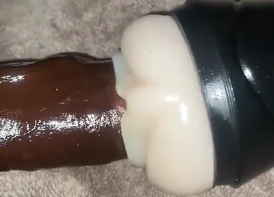 Fucking Torch Fake Pussy Cumming Hard