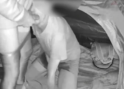 During His Jog, a Guy Discovers a Young Camper and Submits Him