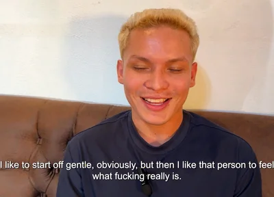 Gilbert Moon Breaks in John Bleck on Casting Couch