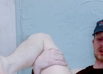 Loud Moaning Legs up Bare Feet Vibrator Deep Inside Tight Hole