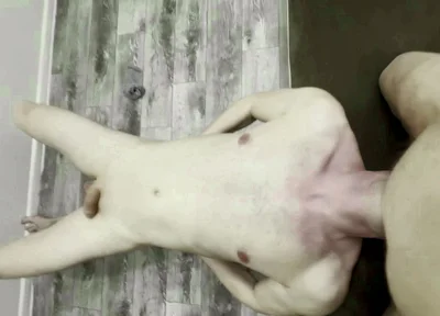 The Fat Man Got Excited and Cummed Twice in the Guy's Mouth.