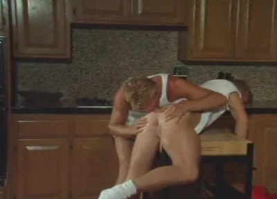 Horny Man Gets Ass Licked and Rammed by His Partner on the Kitchen Table