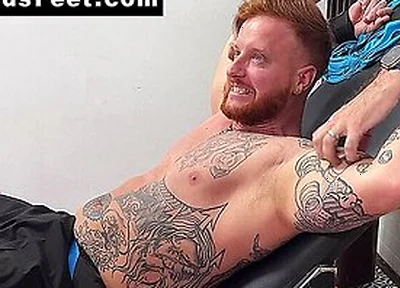 Dan Edwards Tickles Bound Anthony G Until He Squirms