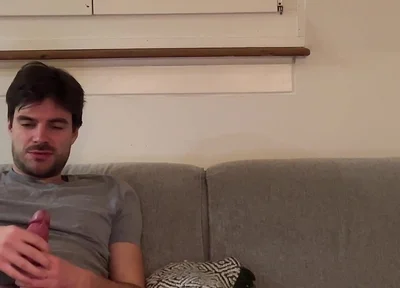 Straight Friend Helps Gay Bro Jerking off