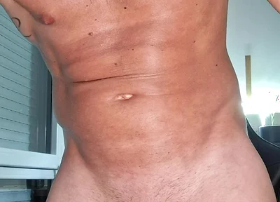 Big on My Belly After One Hell of an Ejaculation