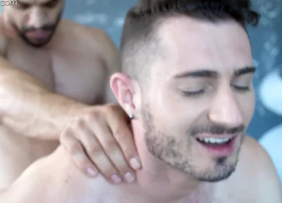 Buff Exchange Student 18+ Lets Roommate Ride His Cock