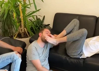 Two Twinks Feet Licked