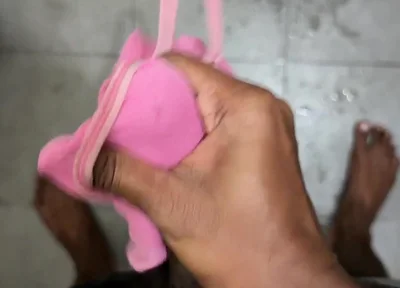 Shaking My Thick BBC in Stepsister Panties