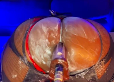 Creamy Butt Machine Fuck