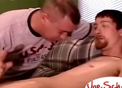 Servicing A Hung Straight Cock