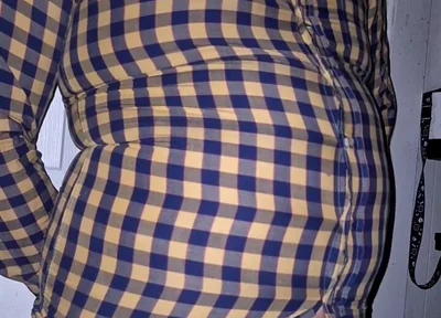 Popping My Button up on My Belly