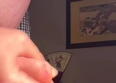 Playing with My Cock at My Desk Again