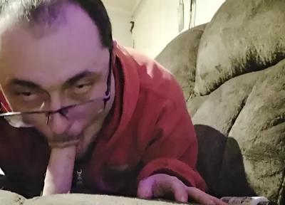 Me Blowing My Dildo