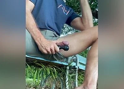 Risky Roadside Wank - Shooting Cum