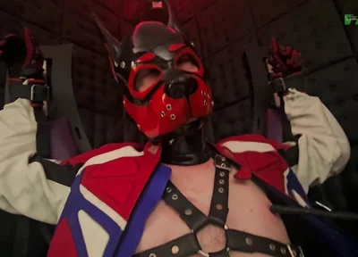 Playing Puppies Pleasure on the Cross Part 1